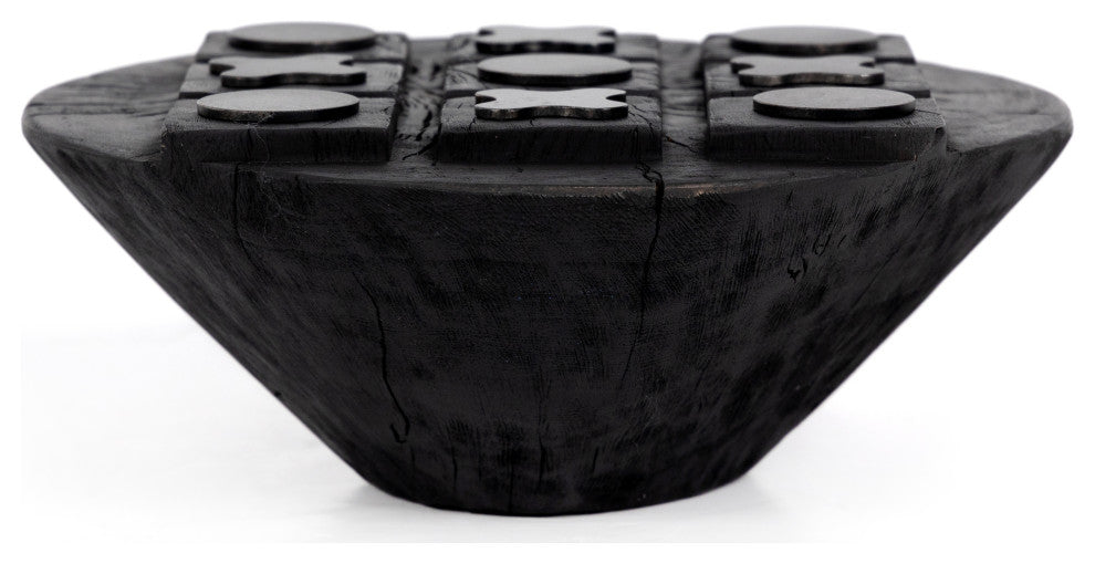 Tic Tac Toe-Carbonized Black