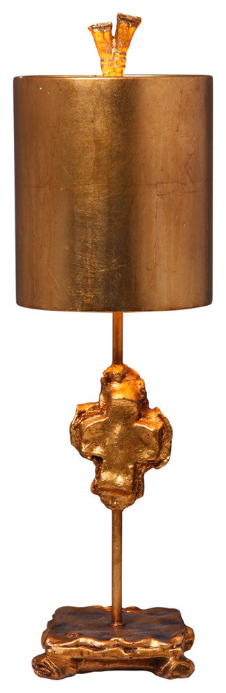 "Cross" Gold Table Lamp