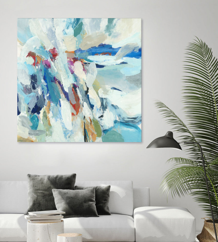 Joyous Expansion - 54 x 54 by Randy Hibberd