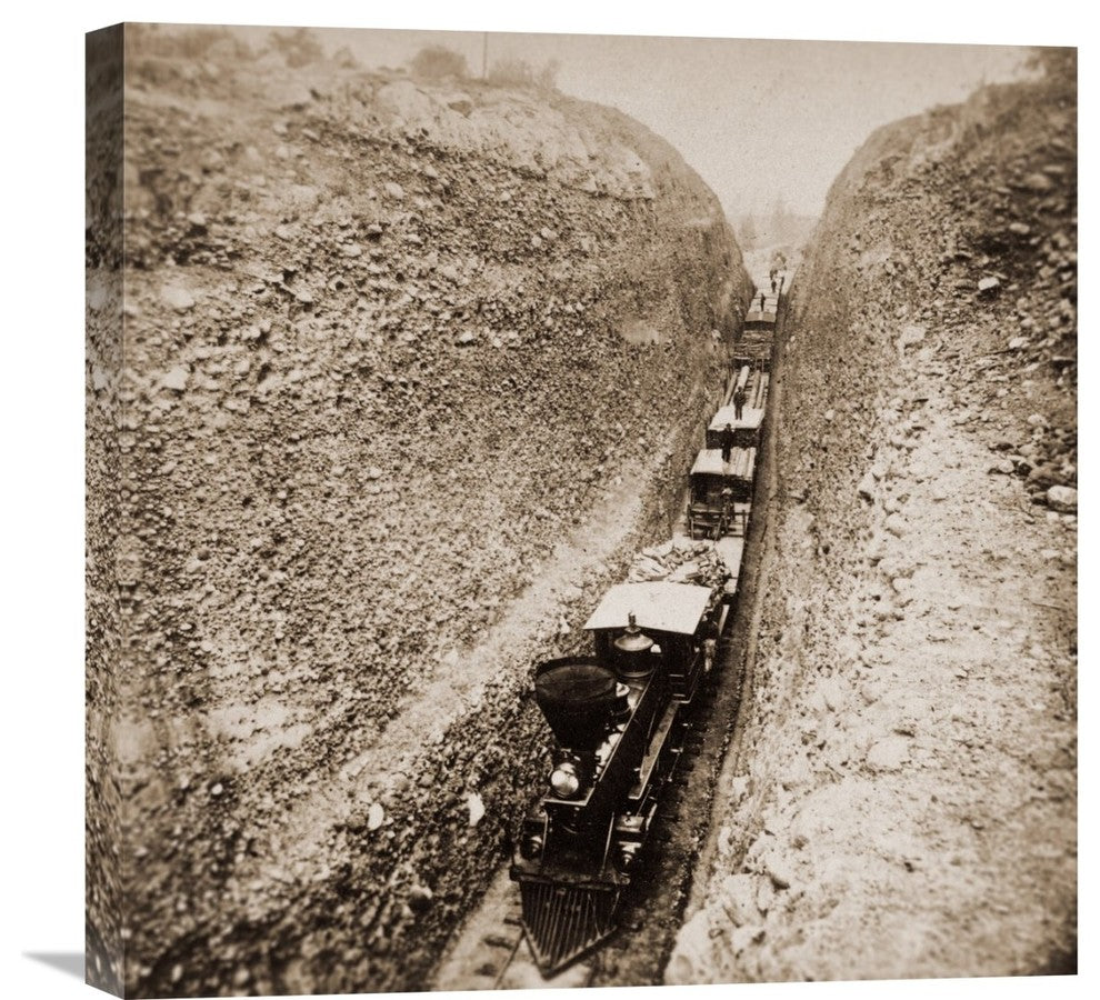 "Bloomer Cut Near Auburn, California" Artwork