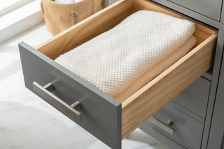 Valentino 54" Single Vanity, Gray