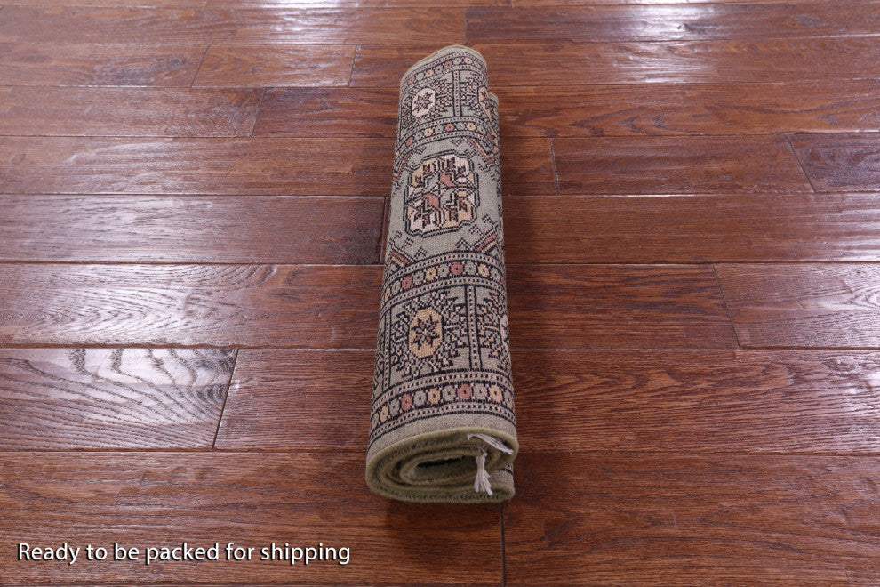 Handmade Silky Bokhara Wool Rug 2' 0" X 3' 0" - Q13867