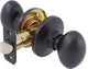 Derby Passage Knob Set, Tuscany Bronze