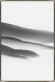 36x54 Lenticular Clouds XVIII, Framed Artwork, Silver