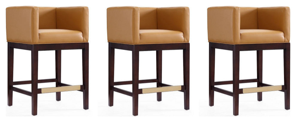 Manhattan Comfort Kingsley Counter Stool, Set of 3