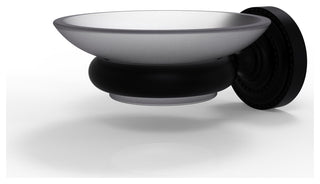 Dottingham Wall Mounted Soap Dish, Matte Black
