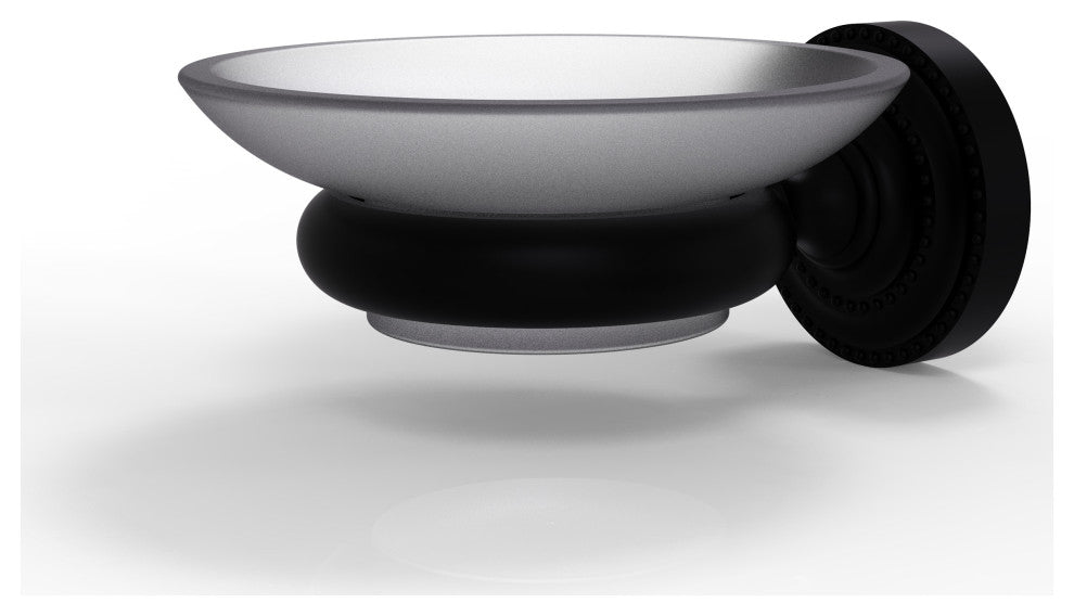 Dottingham Wall Mounted Soap Dish, Matte Black