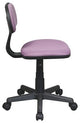 Task Chair in Purple Fabric