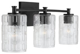 Capital Lighting 138331-491 Emerson 3 Light 23"W Bathroom Vanity - Matte Black