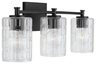 Capital Lighting 138331-491 Emerson 3 Light 23"W Bathroom Vanity - Matte Black