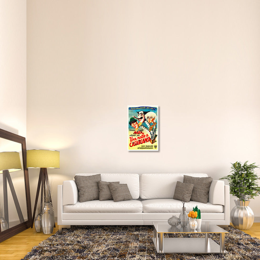 Marx Brothers, Italian, A Night In Casablanca 02, 20x30