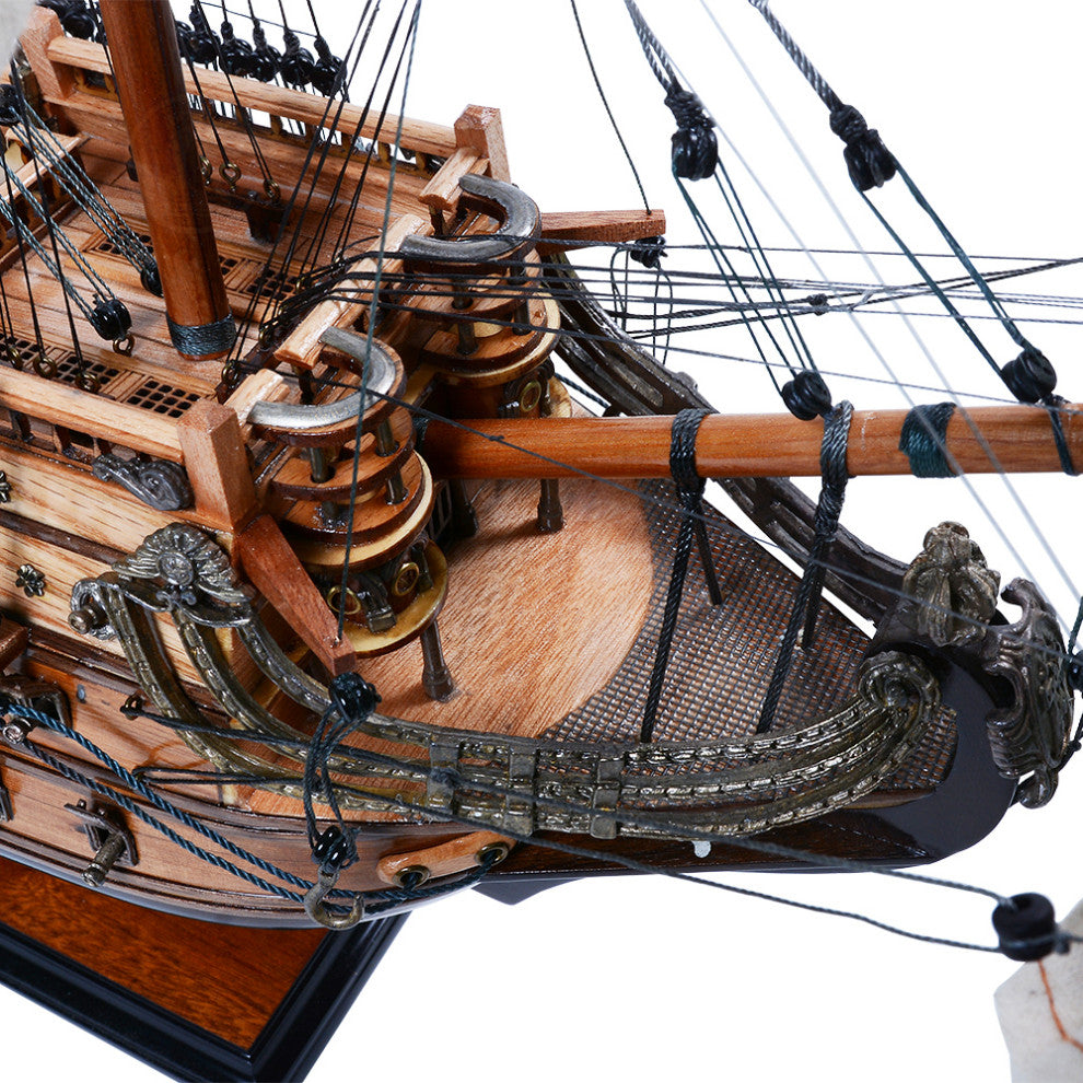 San Felipe Medium Museum-quality Fully Assembled Wooden Model Ship