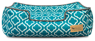 Lounge Bed Moroccan, Teal, Small
