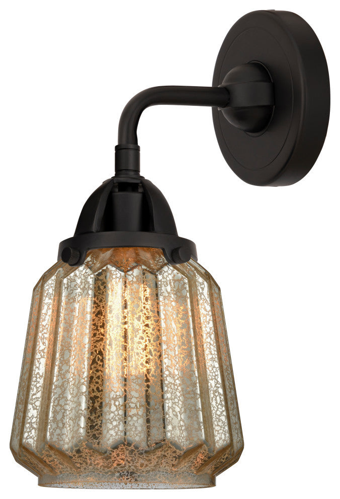 INNOVATIONS LIGHTING 288-1W-BK-G146-LED Chatham 1 Light 6 inch Sconce