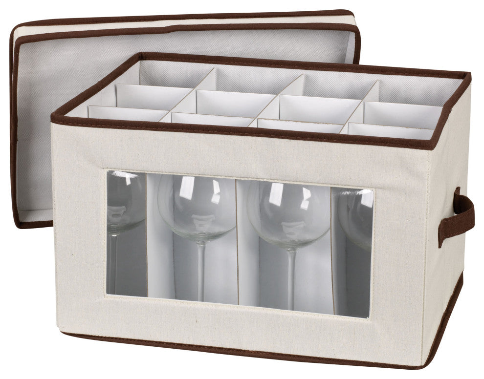 Wine Glass Storage Box