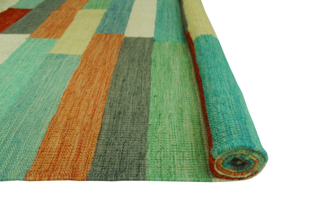 Winchester Kilim Zahrah Red/Gray Rug, 4'10x6'5