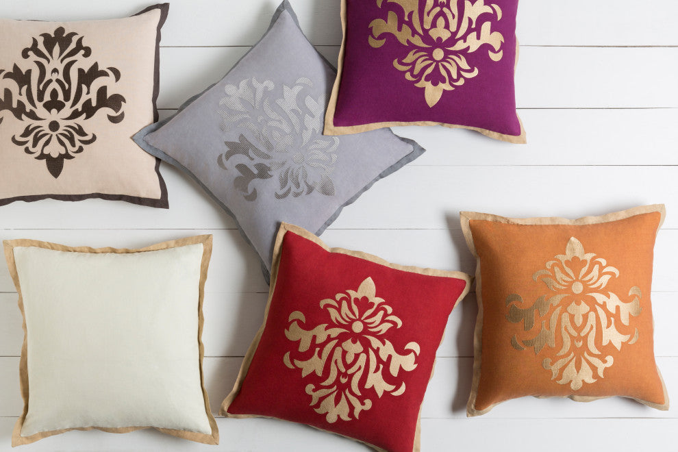 Surya Cosette CT-005 22" x 22" Pillow Kit