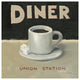 "Coffee Spot II" Digital Paper Print by James Wiens, 38"x38"