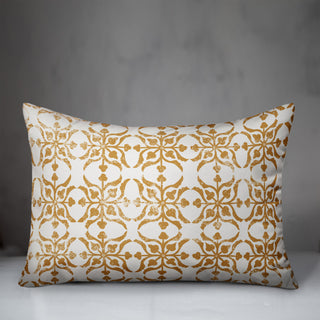 Distressed Copper Pattern 14x20 Spun Poly Pillow