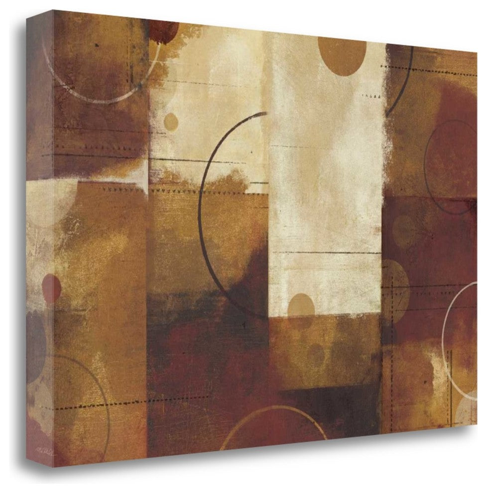"Geometric Spice I" By Michael Mullan, Giclee Print on Gallery Wrap Canvas