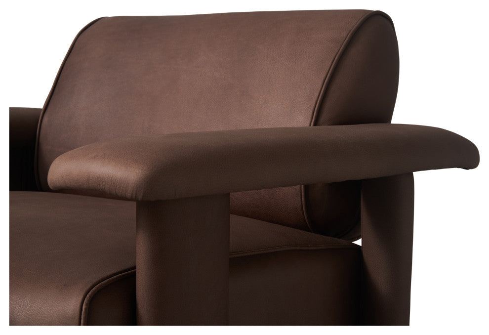 Marcello Lounge Chair Dark Brown