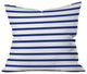 Holli Zollinger Nautical Stripe Outdoor Throw Pillow