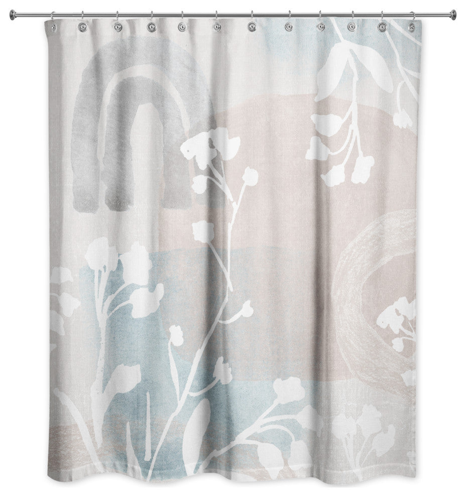 Chic Urban Abstract III 71"x74" Shower Curtain
