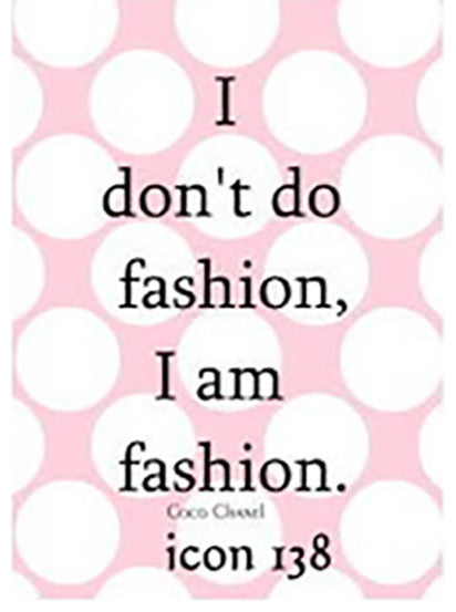 Paisley Mini Canvas, I Don'T Do Fashion, I Am Fashion