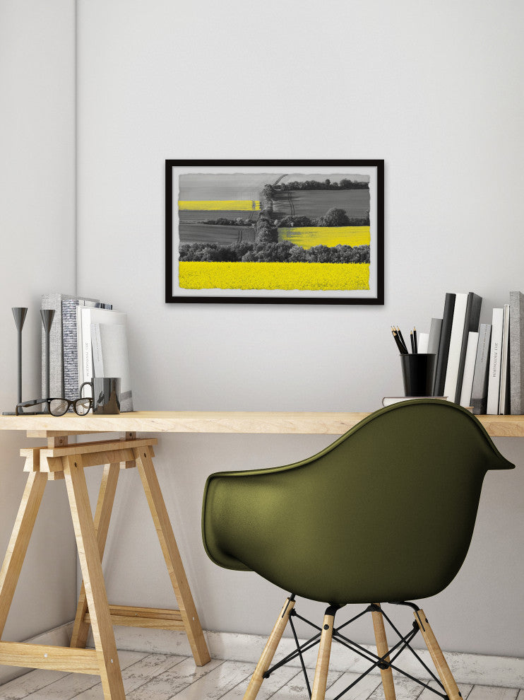 "Spring Colors" Framed Painting Print, 45x30
