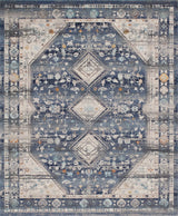 Noori Rug Low-Pile Greg Blue/Ivory Rug
