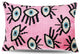 Canvello Pink Evil Eye Pillow for Couch, 16"x24"