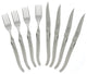 8-Piece Laguiole Connoisseur Stainless Steel Steak Knife And Forks