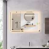 CHLOE Lighting SPECULO Back Lit LED Mirror 4000K, Warm White, 36"