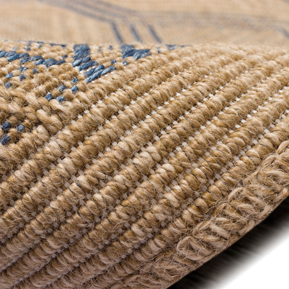 Sahara Links Indoor/Outdoor Rug Navy 3'3"x4'11"
