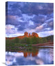 "Cathedral Rock Reflected In Oak Creek At Red Rock Crossing, Arizona" Artwork