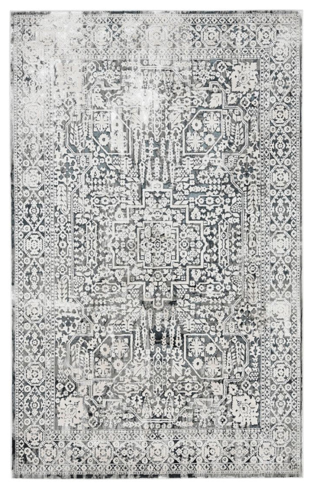 Classic Home Vienne Black/Birch 10x14 Rug