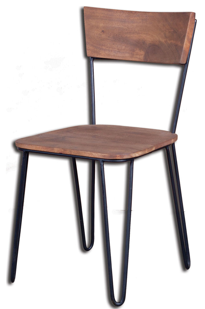 Organic Chair, Set of 2, Brown