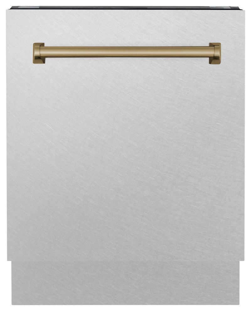 ZLINE 24" Tall Tub Dishwasher, DuraSnow Stainless Steel DWVZ-SN-24-CB