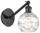 Innovations 317-1W-BK-G1213-6-LED 1-Light Sconce, Matte Black