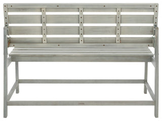 Safavieh Ruben Balcony Bench And Table, Ash Grey