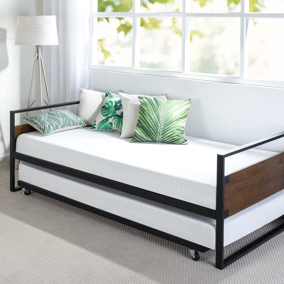 Twin Daybed and Trundle Frame Set