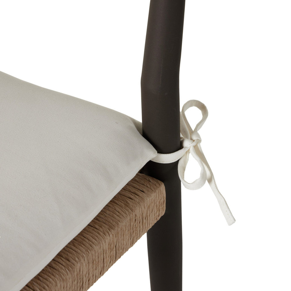 Glenmore Outdoor Dining Chair Bronze, Vintage White, Stinson White