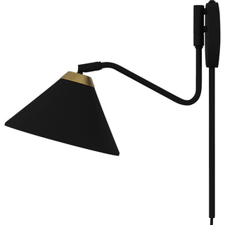 Quoizel ALS8810 Alscott 12" Tall Wall Sconce - Matte Black