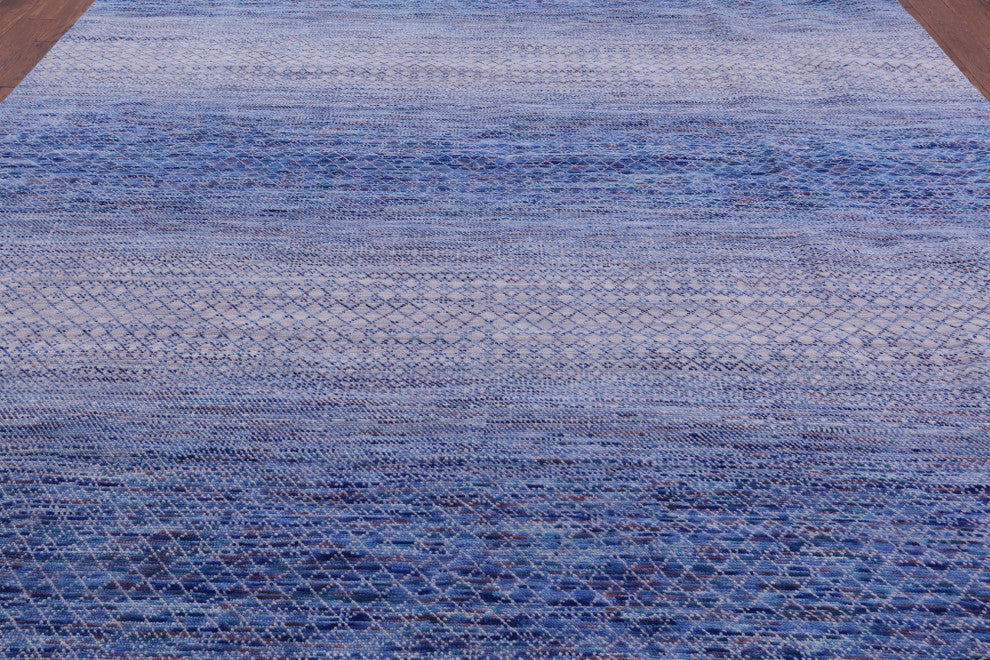 Savannah Grass Handmade Wool Rug 10' 2" X 13' 11" - Q13187
