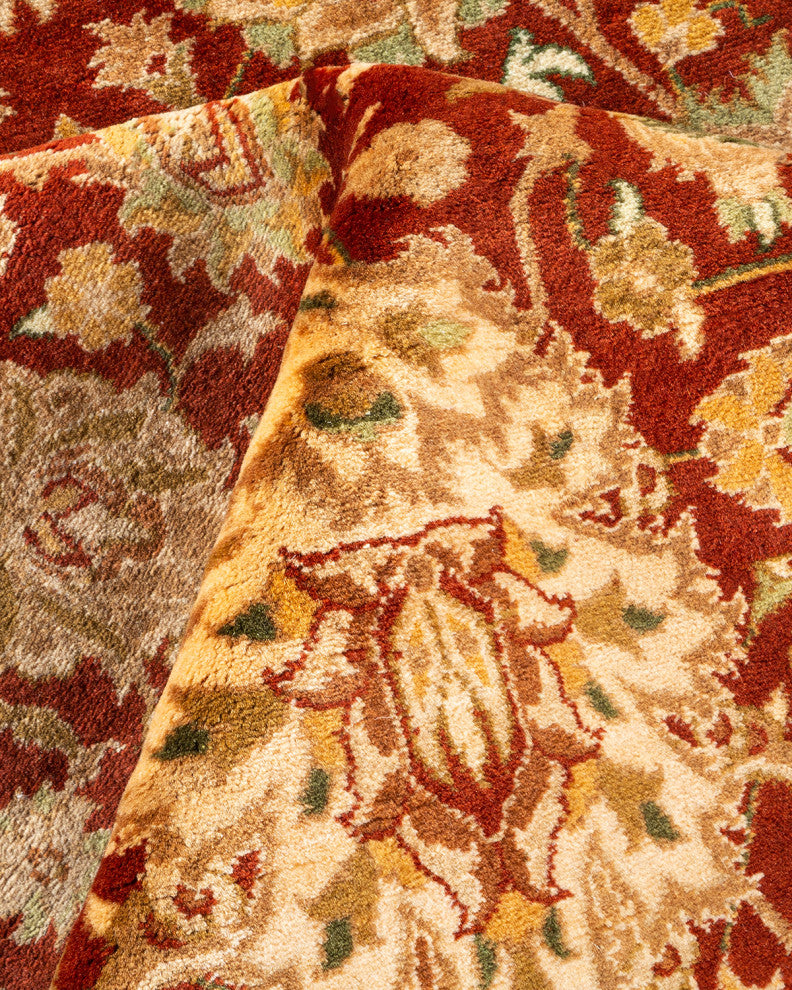 MOGUL, Hand Knotted Area Rug 12' 2" X 9' 0"