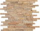 12"x12" Fault Line Mosaic, Set Of 4, San Andreas