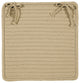Colonial Mills Chair Pad Simply Home Solid Linen Chair Pad