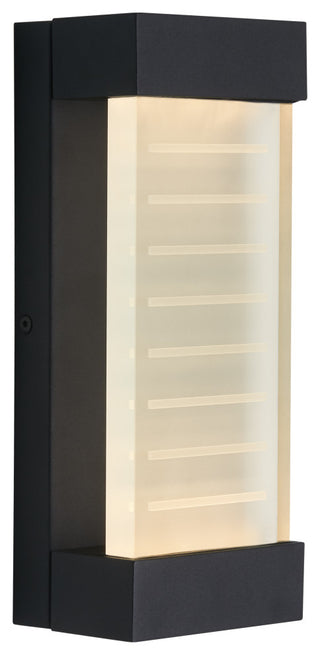Artika Percy LED Outdoor Wall Light, Black