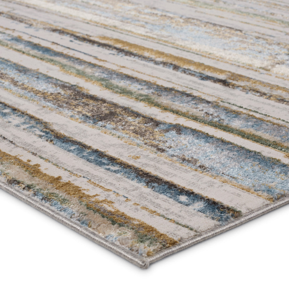 Vibe by Jaipur Living Fioro Striped Multicolor/ Cream Runner Rug 2'6"X10'