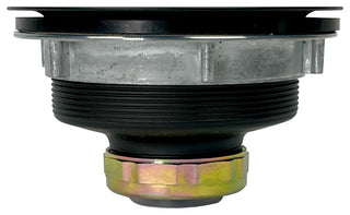 SinkSense Matte Black 3.5" Basket Strainer Drain with Post Style Basket